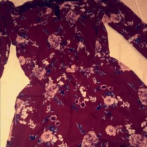 off the shoulder romper